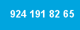 924 191 82 65 924 191 82 65